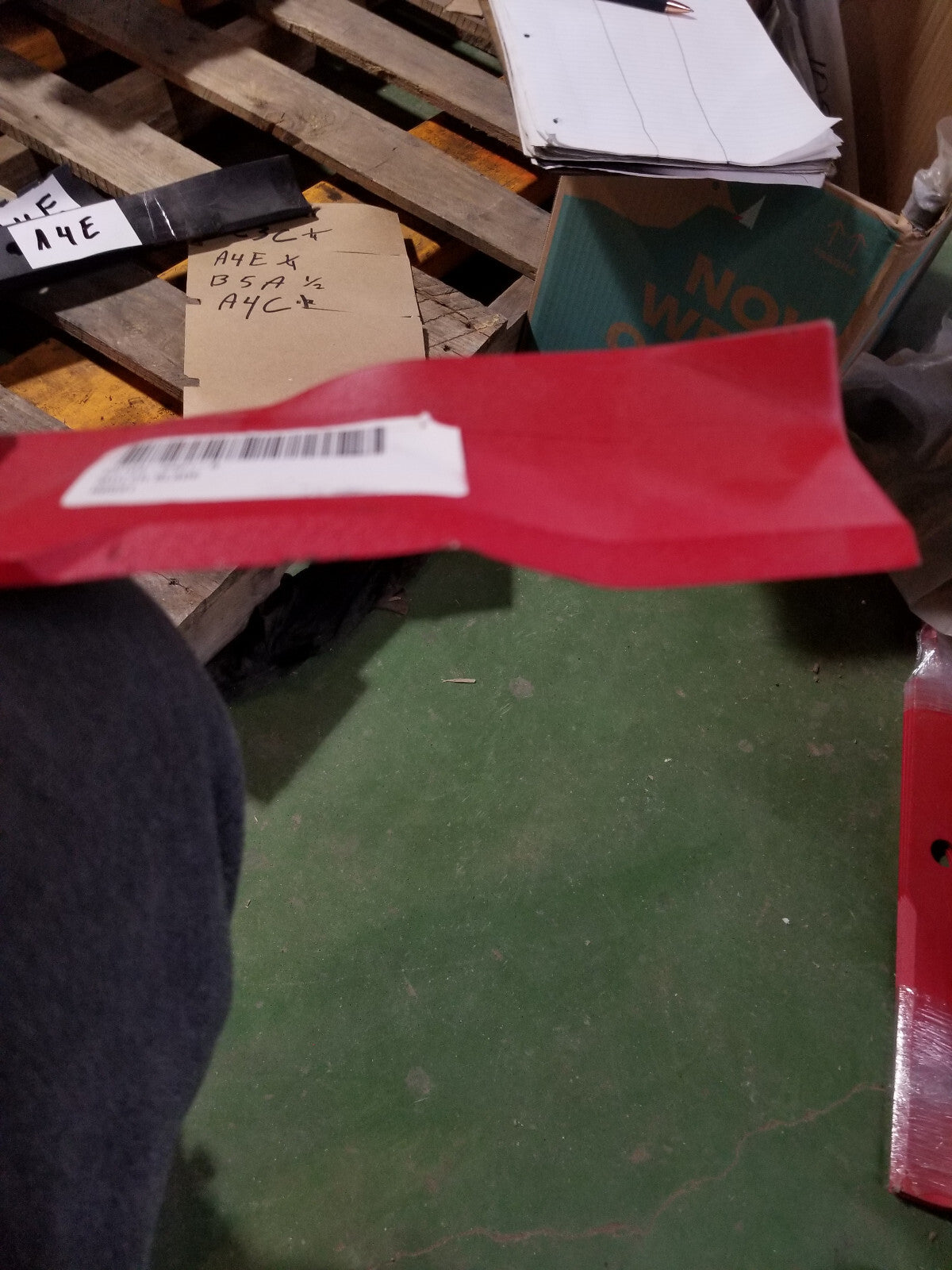 EX103-6391-S Mulch Blade Standard SPK, BLADE MULCH 16.25 (.94 HOLE)
