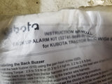 Kubota B26 Backup Alarm B8011 NEW 32741-96850