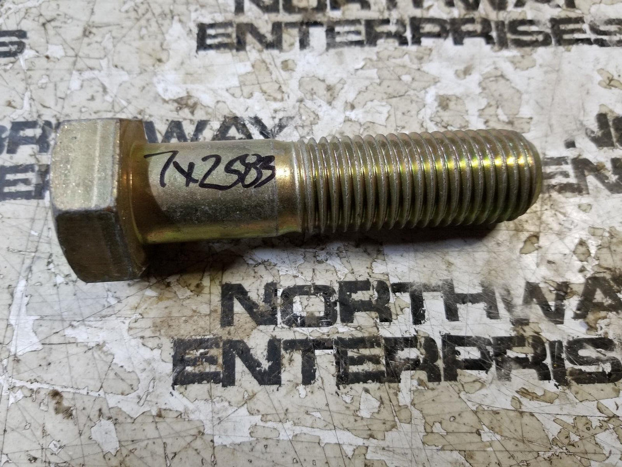 LOT OF 12 BOLTS CATERPILLAR 7X-2583: M30-3.5 x 120mm Hex Head Bolt 7X2583