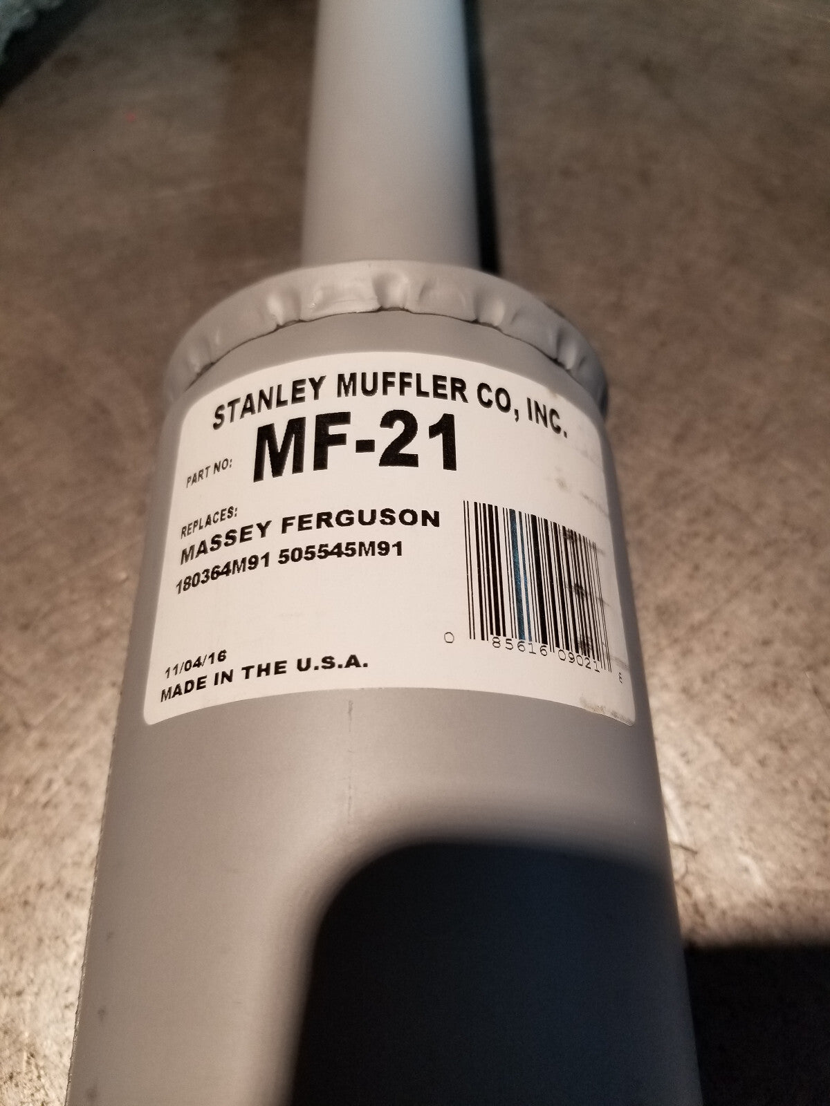 MF-21 STANLEY MUFFLER