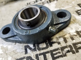 FL205 130mm Long 25mm Inner Dia Metal Flange Pillow Block Mounted Bearing