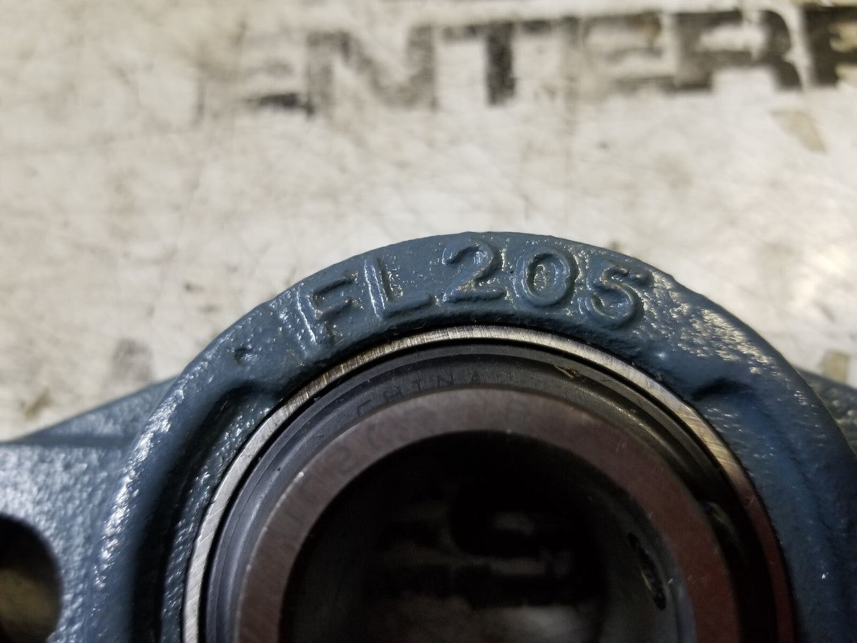 FL205 130mm Long 25mm Inner Dia Metal Flange Pillow Block Mounted Bearing