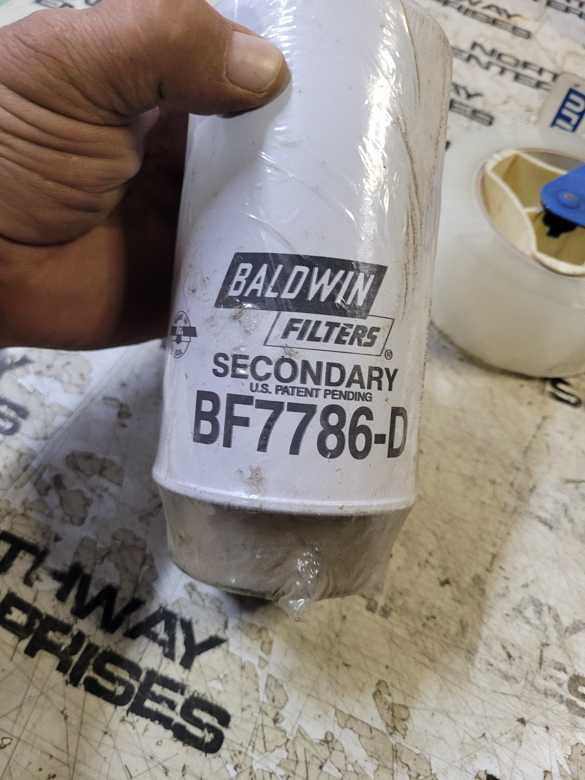 BALDWIN FILTERS BF7786D Fuel Filter,7-5/8 x 3-9/32 x 7-5/8 BF7786-D