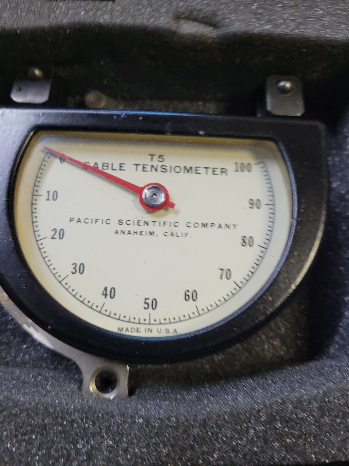 PACIFIC SCIENTIFIC T5 CABLE TENSIOMETER T5-2002-101-00 AIRCRAFT