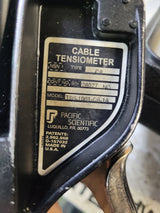 T60-1001-C8-1A Pacific Scientific Cable Tensiometer Tension Gage  w Case
