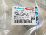 3C581-70693 KUBOTA WEATHER STRIP SEAL
