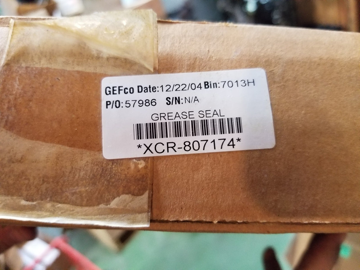 GEFCO RADIAL SHAFT SEAL XCR-807174