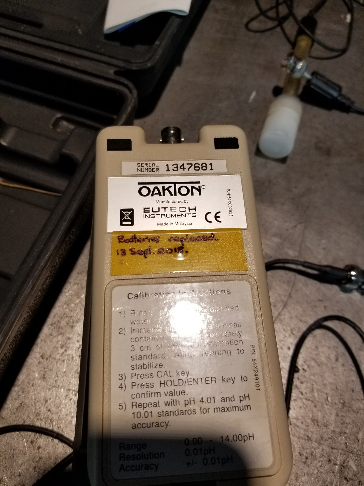OAKTON PH6 ACORN METER KIT 35613-72 OKPH602K 15500001