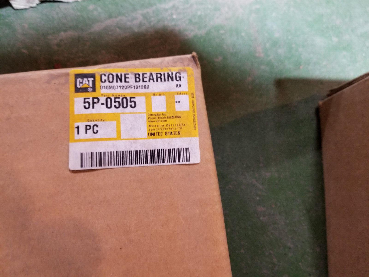 GENUINE CATERPILLAR 5P-0505 371.18mm Outer Diameter Cone Bearing 5P0505