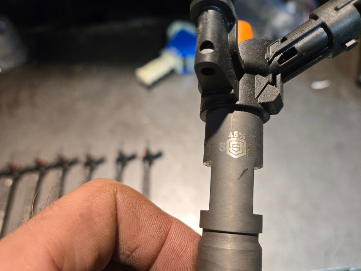 SET OF 8 - S&S 45% OVER INJECTOR SET 2011-2016 LML-45SAC NO CORE REQUIRED