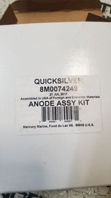New Mercury Mercruiser Quicksilver 8M0074249 Anode Assy