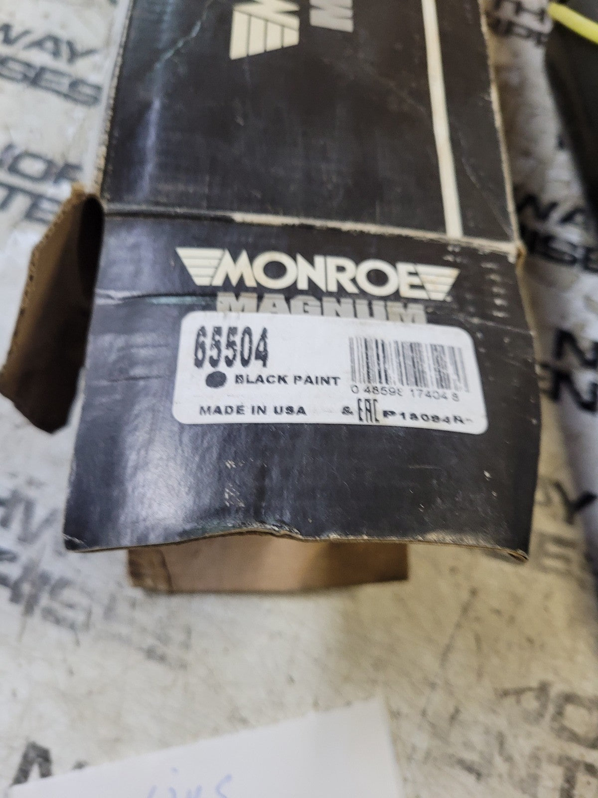 65504 Monroe Magnum Shock Absorber less hardware comes as shown