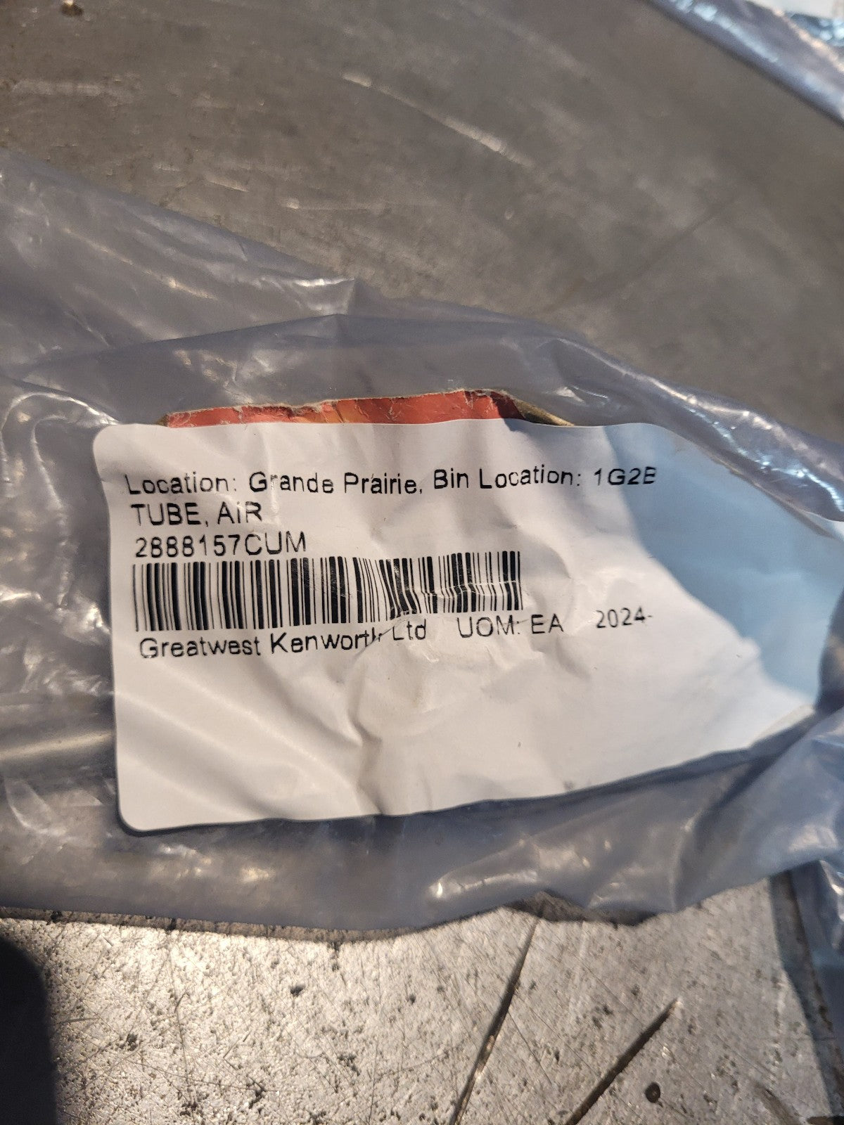 NEW OEM CUMMINS 2888157 Air Distribution Hose