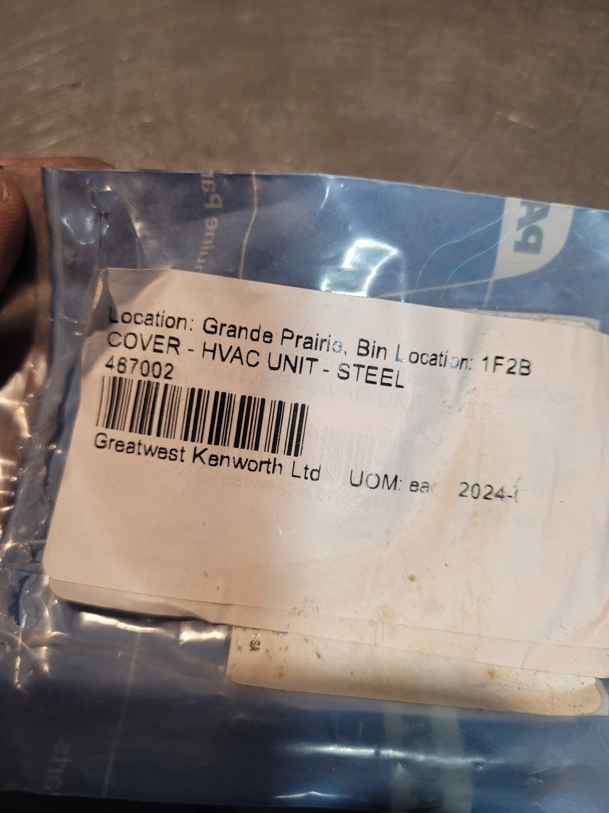 NEW 467002 HVAC Unit Cover Bracket