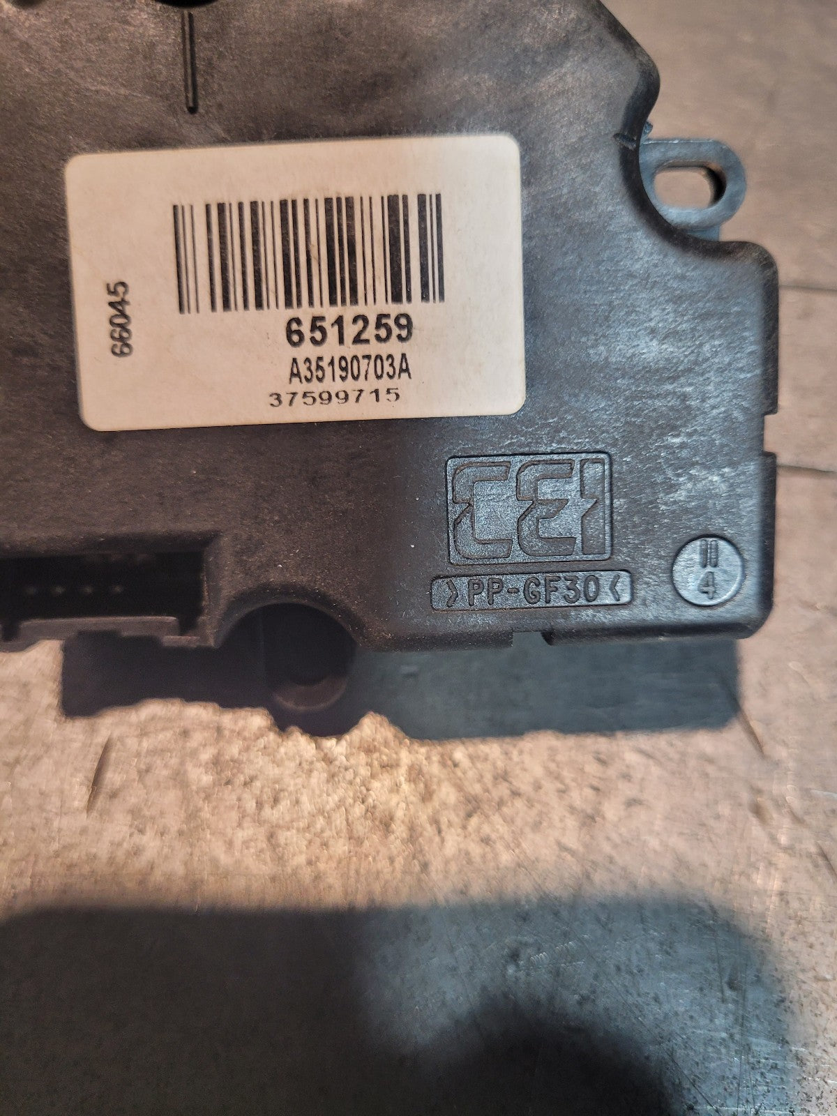 NEW OEM Paccar Actuator SR2000071 Electric Heater Valve Actuator 651259 A3515285