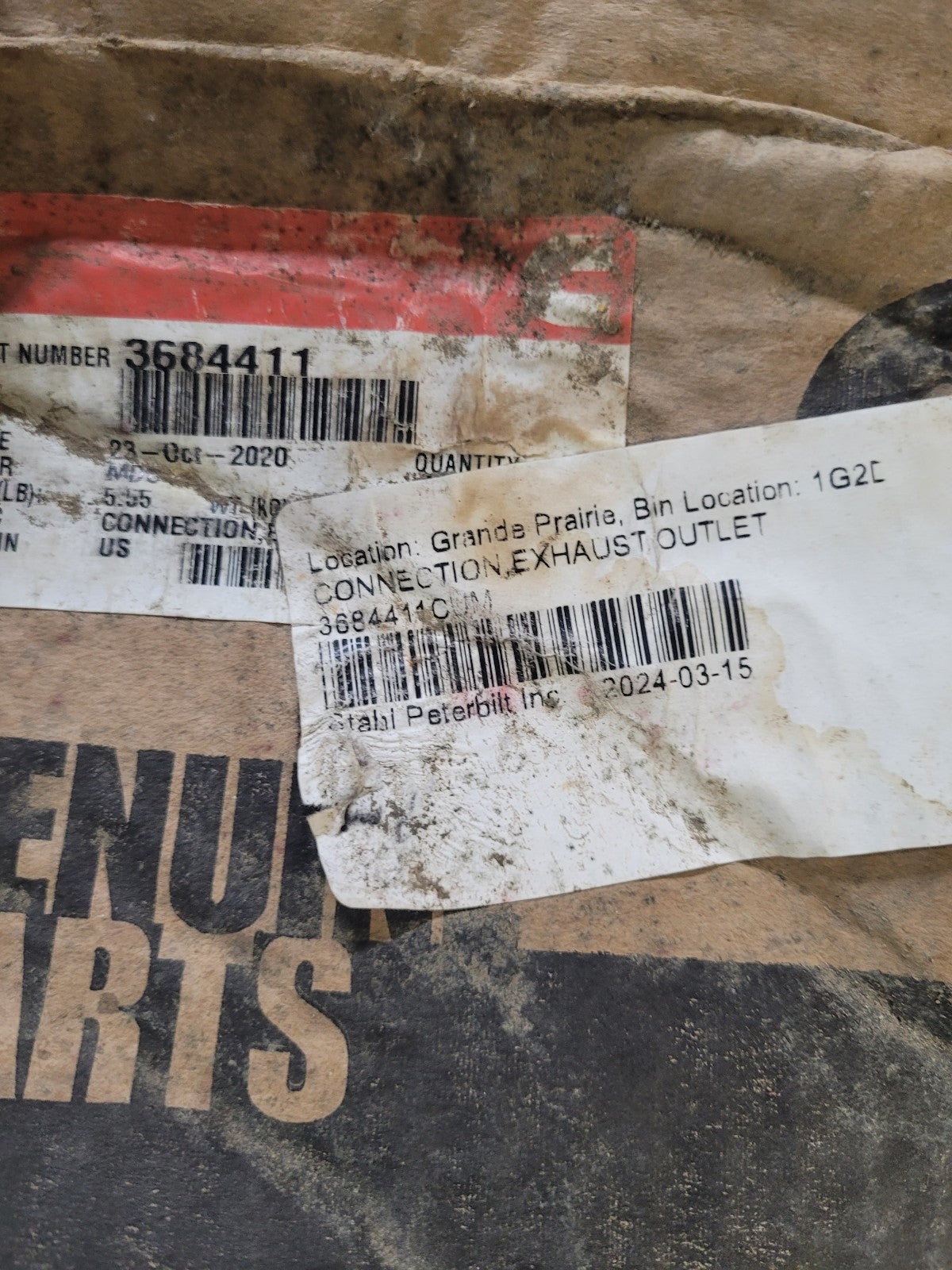 OEM NEW 3684411 CUMMINS EXHAUST OUTLET CONNECTION