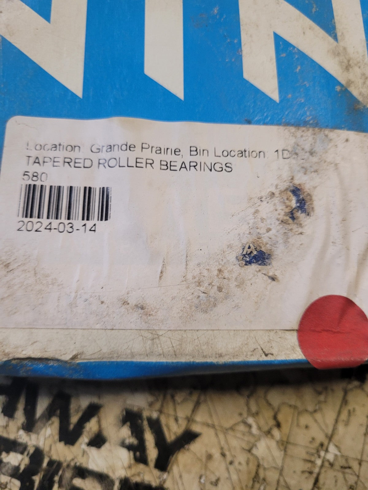 NTN 580 TAPERED ROLLER BEARING