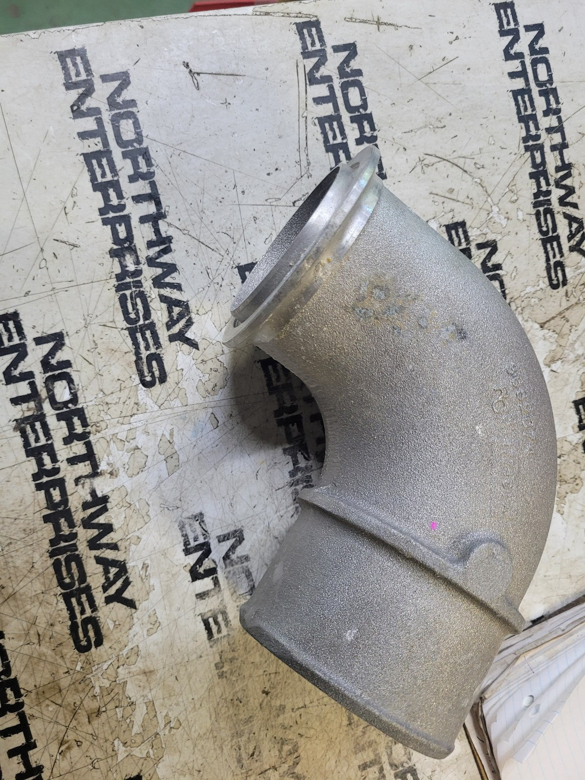 Turbo Elbow Flange Clamp 3682674 for ISX T6 Exhaust ISX Borg Warner S400 Cummins