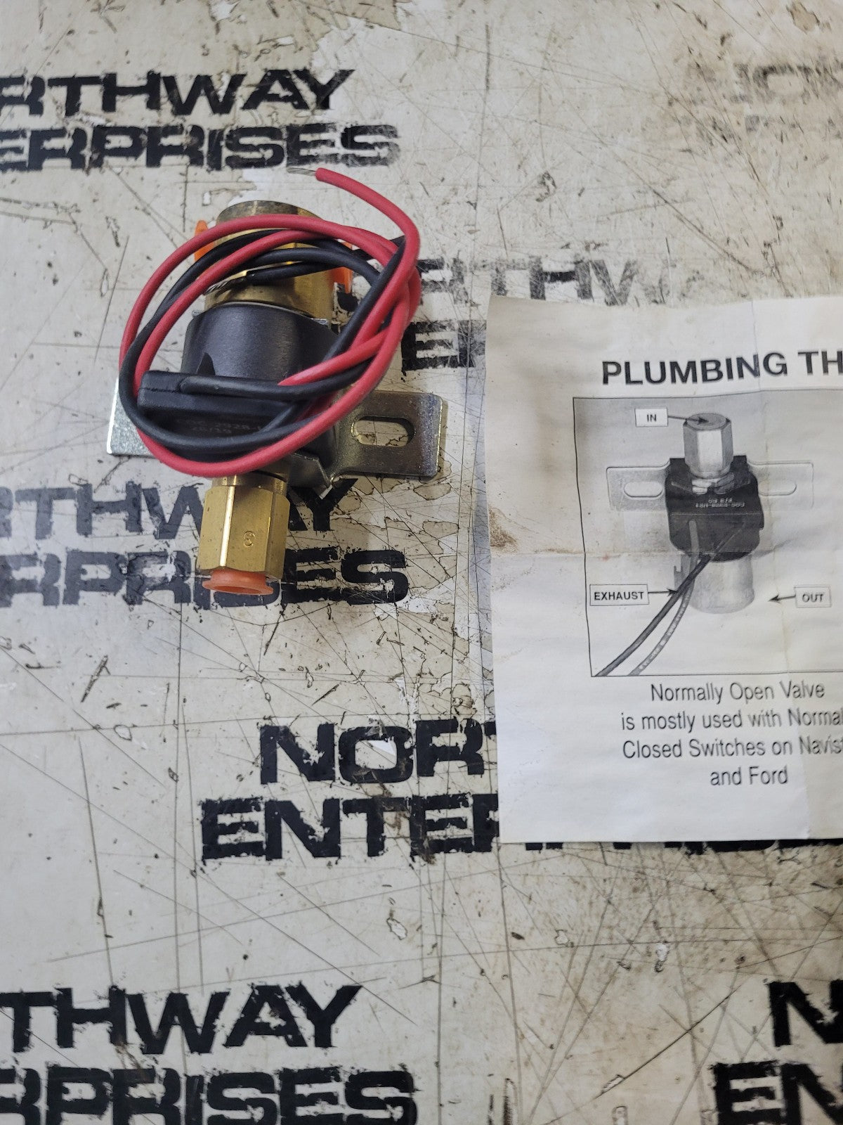 3-way Solenoid Valve NO-NC 125NPTF, 12VDC Kit Masters Part # 3282 C4H780