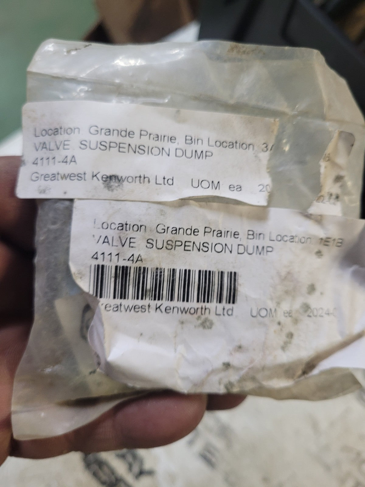 4111-4A Suspension Dump Valve
