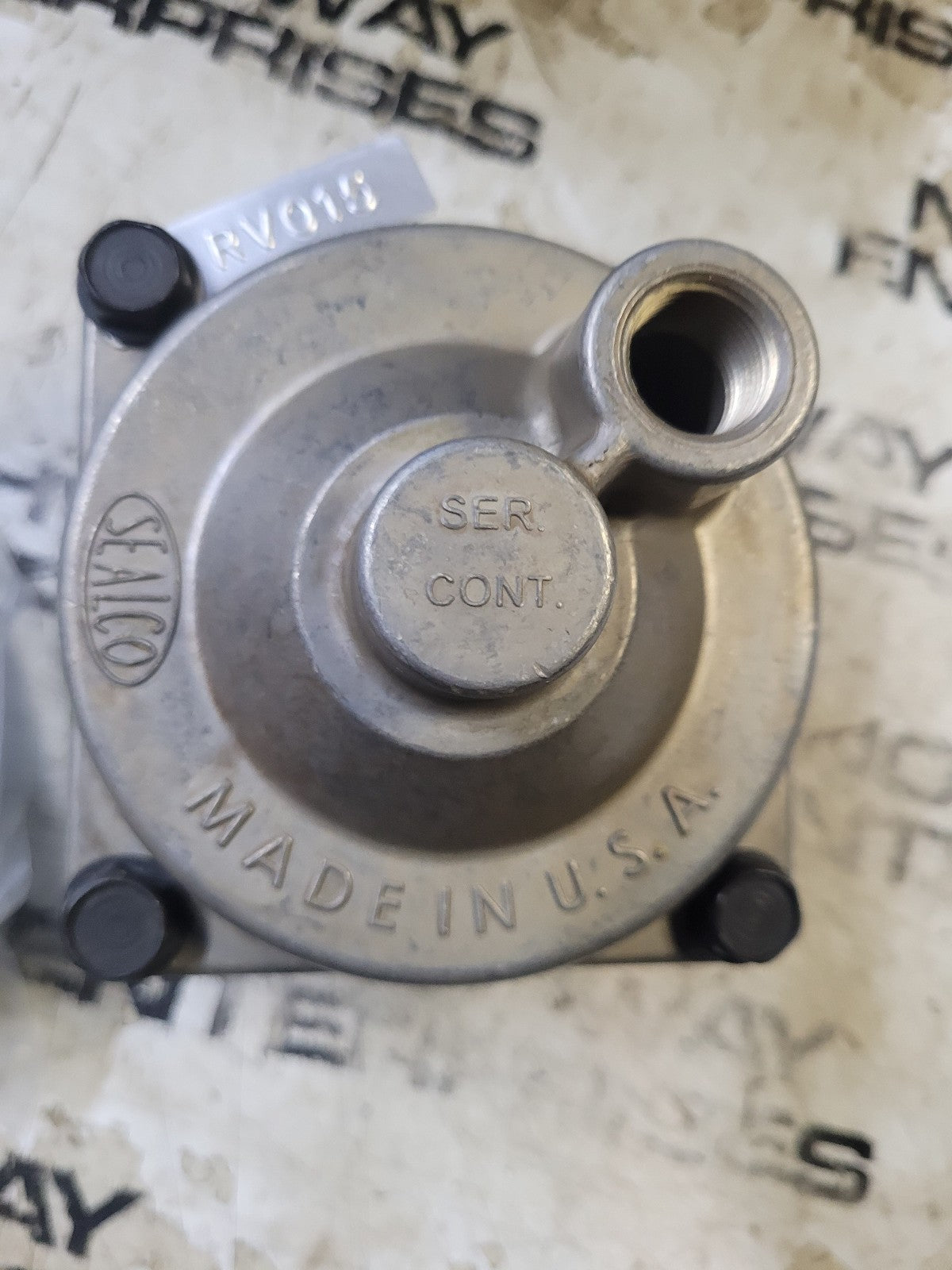 Sealco 110365 2-Port Service Relay Valve, 1.5 PSI Crack Pressure