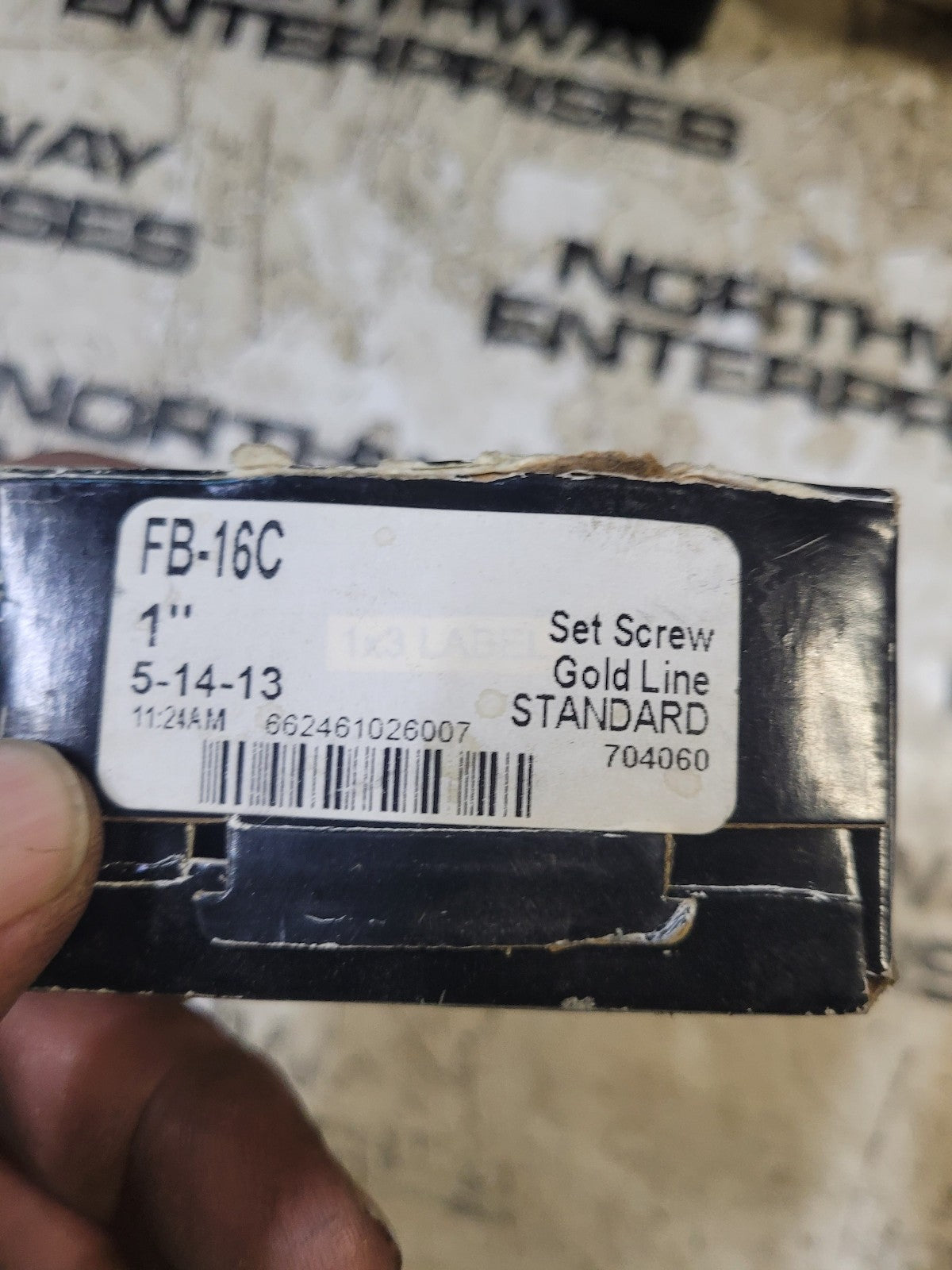 SealMaster Gold Line 1" Bore Flange Mount 3 Bolt Std Duty Set Screw FB-16C