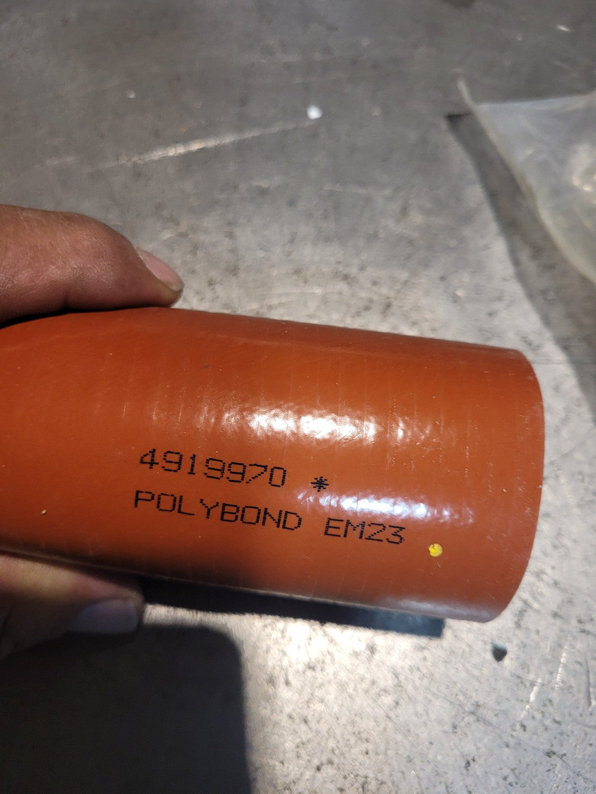 NEW GENUINE OEM 4919970 Cummins Hose Plain Silicone Tube Adapter