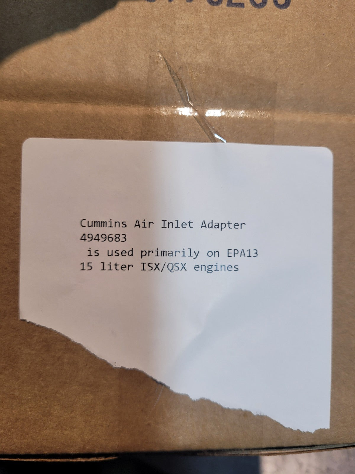 OEM GENUINE CUMMINS 4949683 Adapter