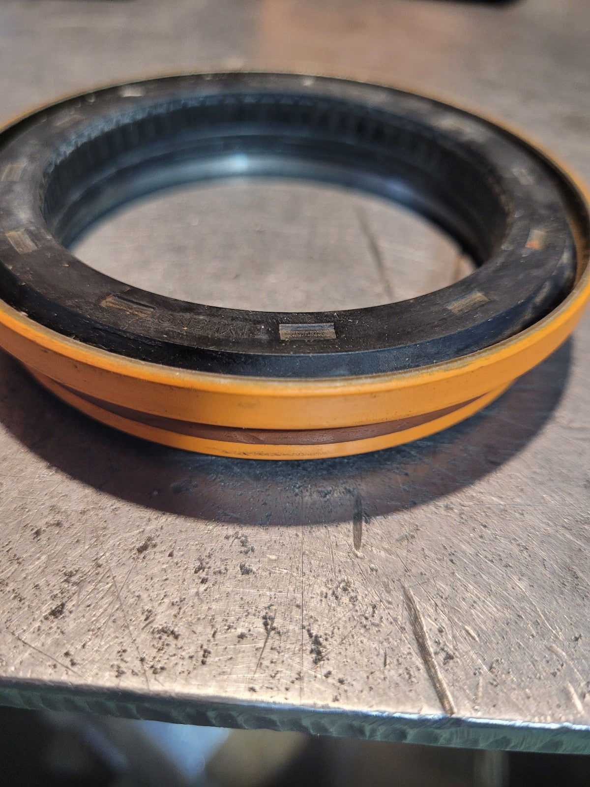 100495 TIMKEN Oil Seal - Solid, 3.003 in Shaft Dia., 3.761 in OD, 0.420