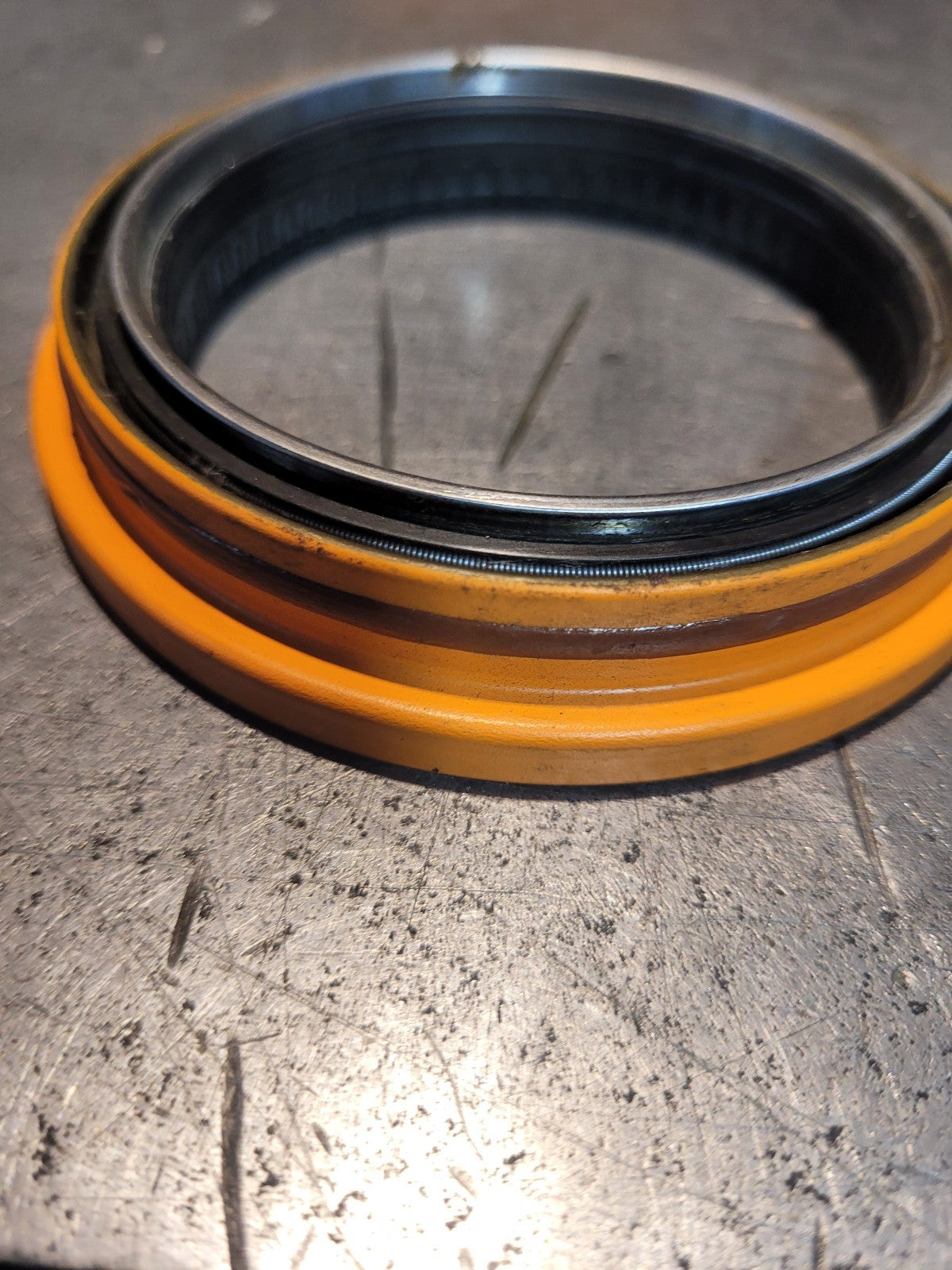 100495 TIMKEN Oil Seal - Solid, 3.003 in Shaft Dia., 3.761 in OD, 0.420