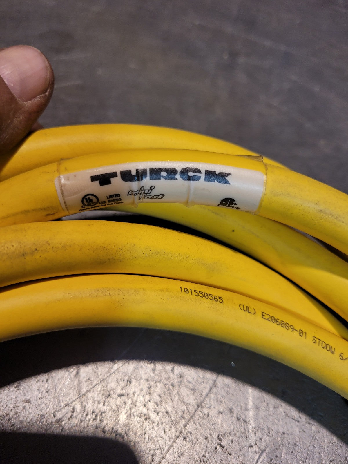 USED Turck RSM-RKM 66-3M ACTUATOR SENSOR CORDSET