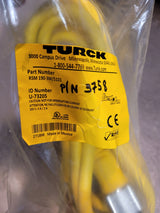 New Turck RSM 190-3M/S101 - Single-ended mating cable / cordset