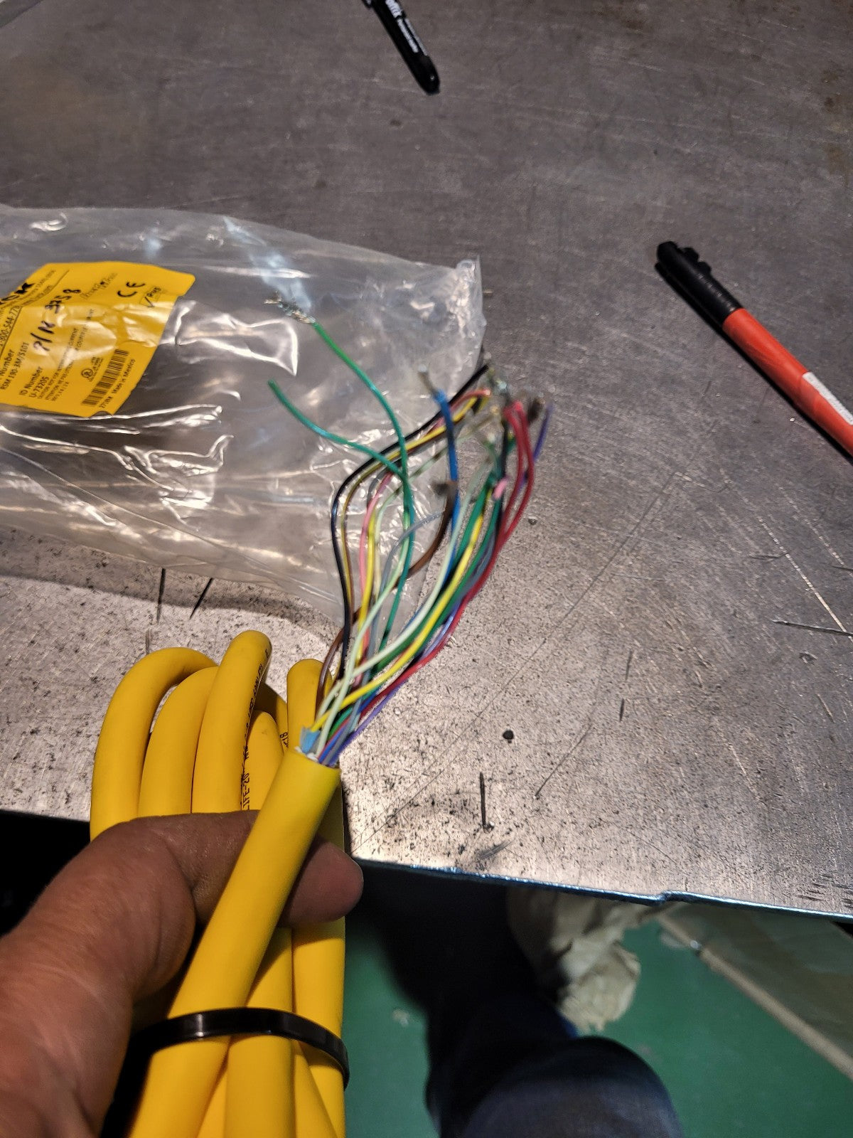 New Turck RSM 190-3M/S101 - Single-ended mating cable / cordset