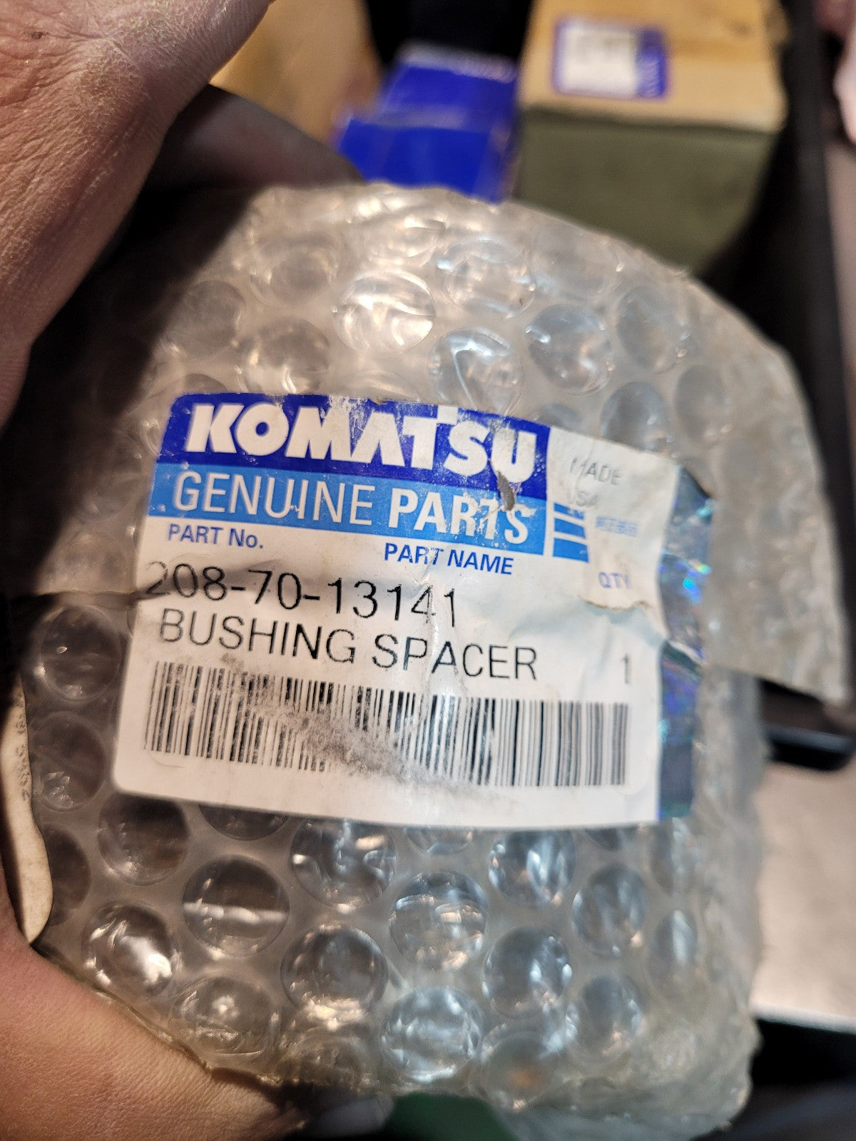 New GENUINE KOMATSU 280-70-13141 BUSHING SPACER