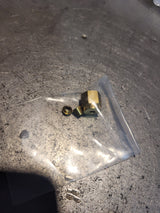 LOT OF 3 PC Agilent 5181-7481 Ferrule Set Brass Swagelok, 1/8" Nut