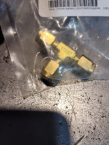 Agilent 0100-0090 Tee, 1/8 in, BRASS