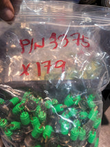 1 BAG OF 179PC - WL192A1351 WL-192A1351 LED IND 14mm Green 24V INDICATOR