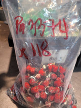 1 BAG OF 118PC - WL-192A1350 Indicator PNL-MNT LED Red 700MCD 14mm 24VDC