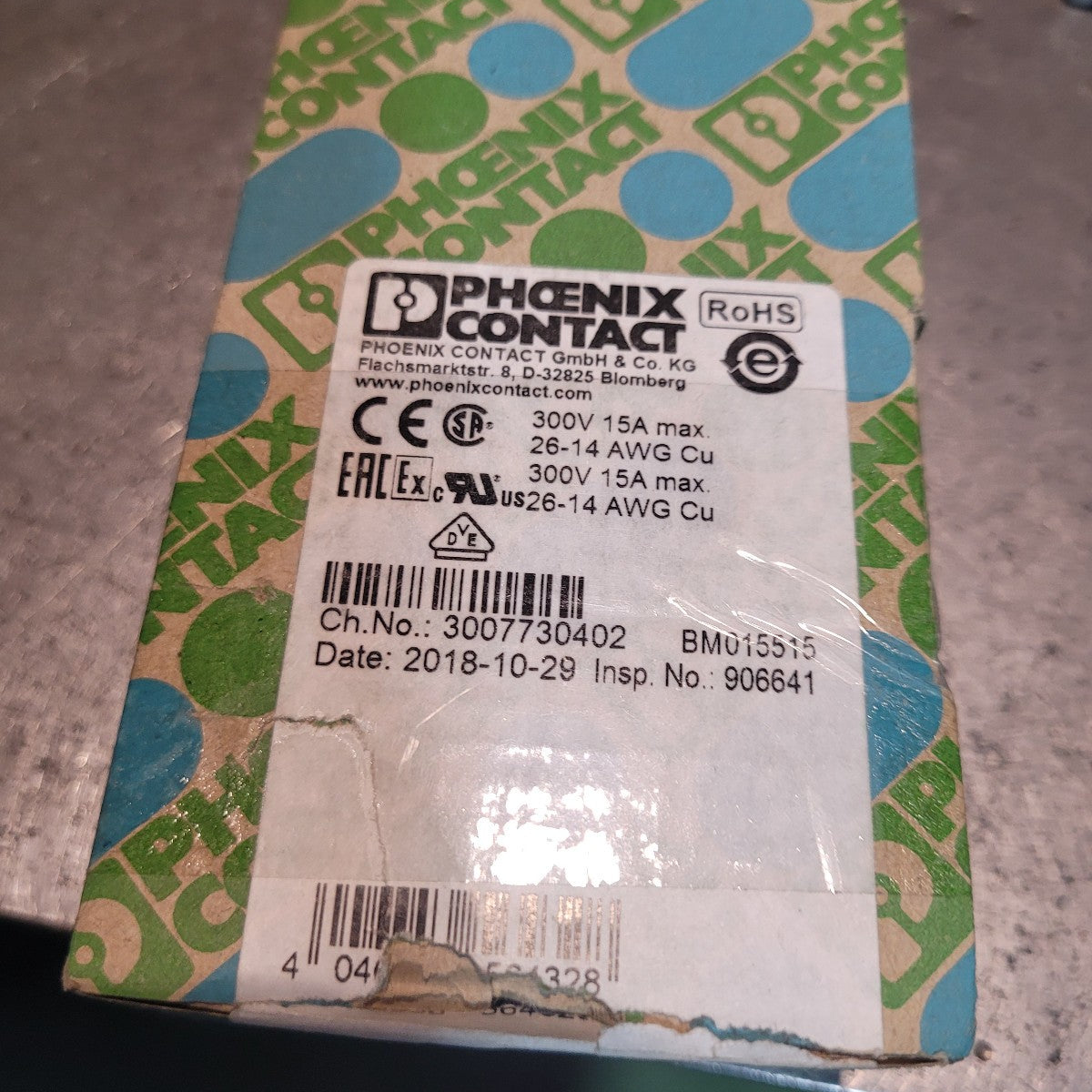 1 BOX OF 50PC - 3208197-31254 Terminal Block Connector 4 Position Feed ...