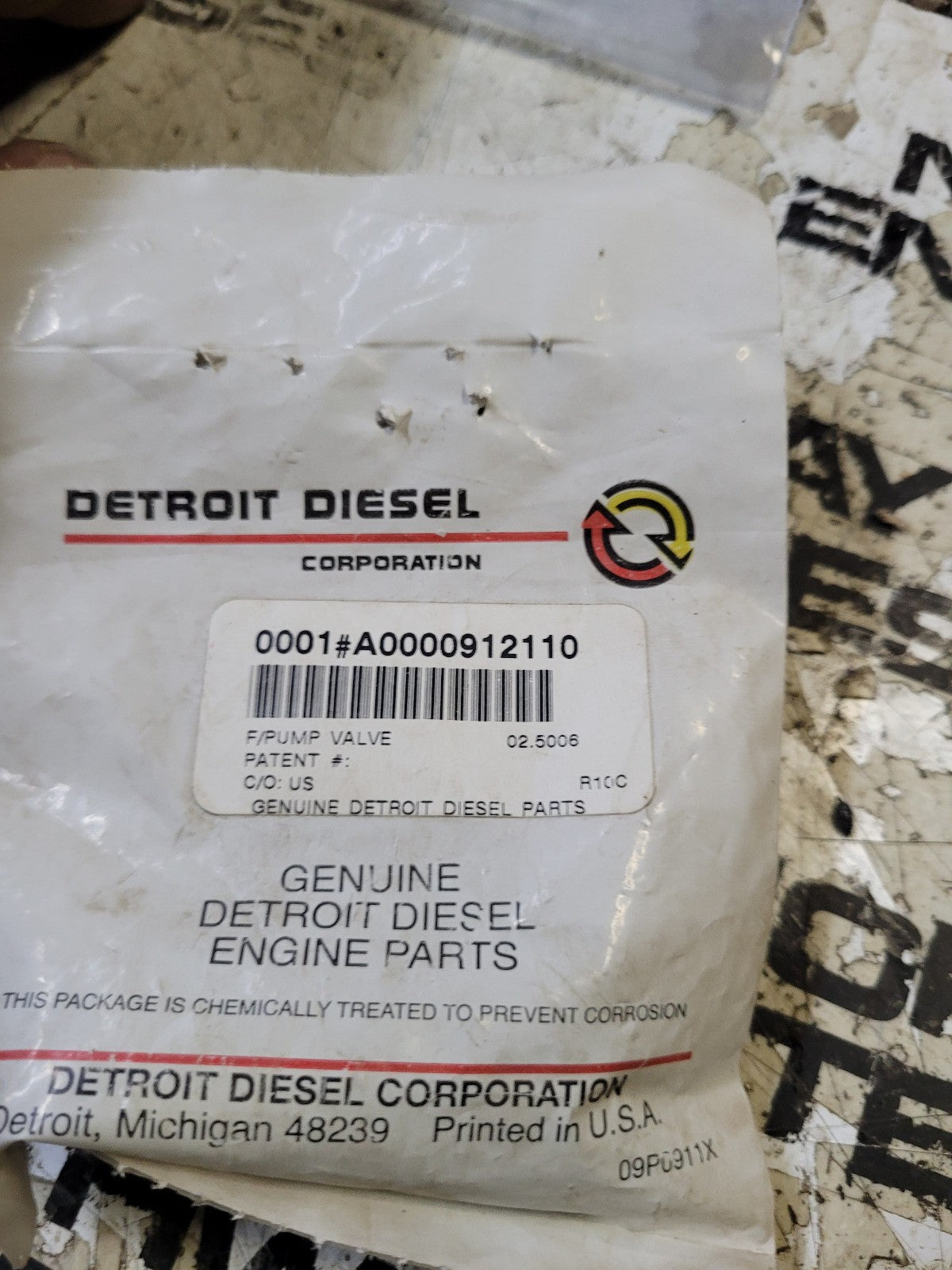 A0000912210  OEM DETROIT DDE F/PUMP VALVE