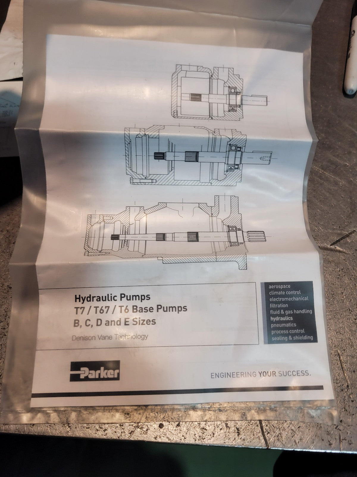 Chelsea 328388-98X Parker PTO Cab Control Air Shift Cylinder Installation Kit