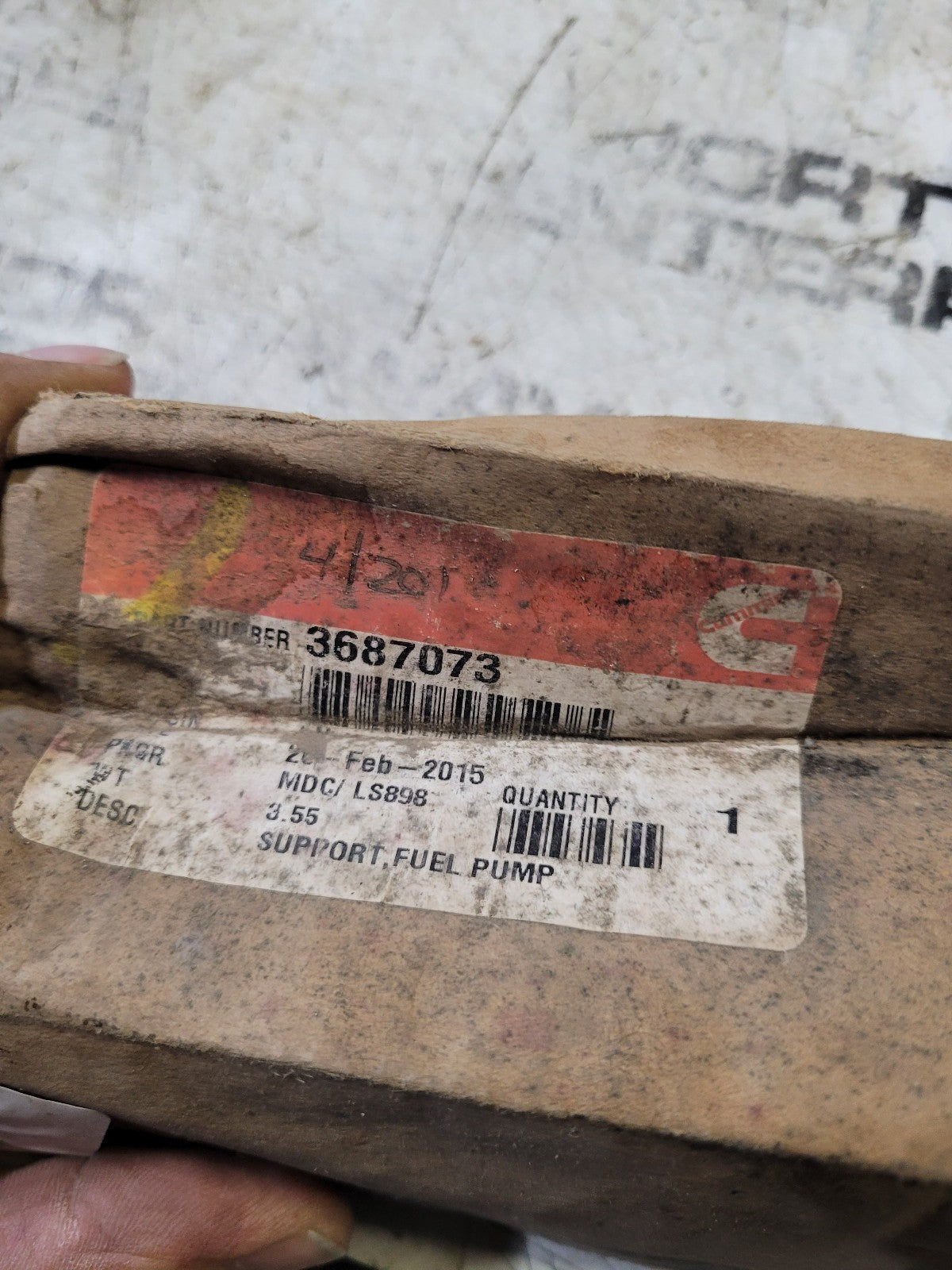 Cummins 3687073 SUPPORT FUEL PUMP
