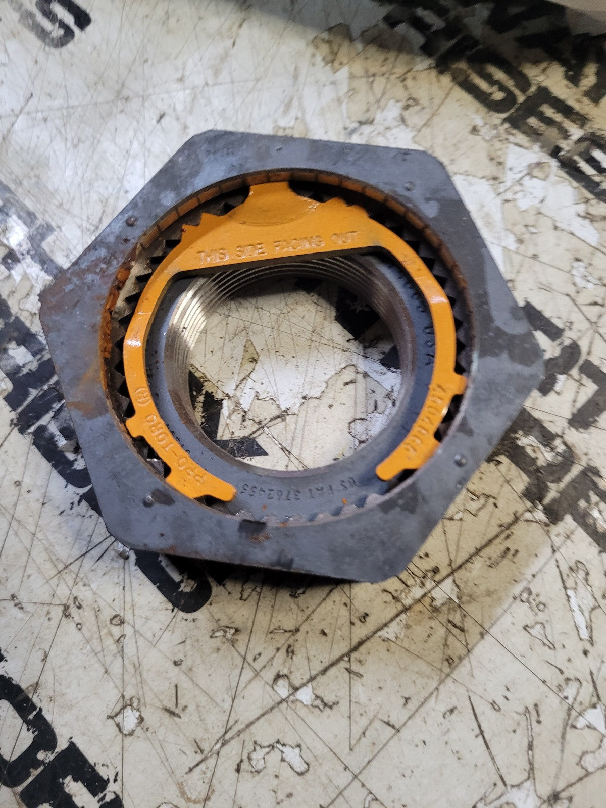 Stemco 448-4865 Pro Torq Axle Spindle Nut 1 3/4 In. Thread Size, 450 4865