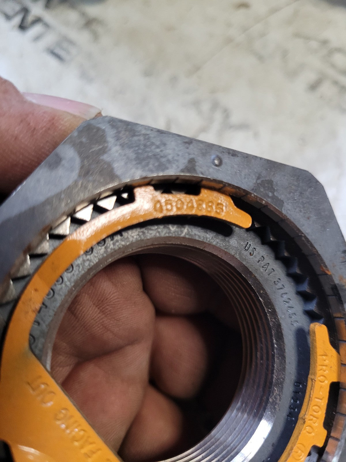 Stemco 448-4865 Pro Torq Axle Spindle Nut 1 3/4 In. Thread Size, 450 4865