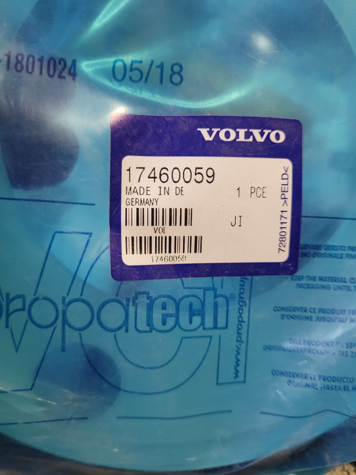 17460059 VOLVO RADIAL SEAL
