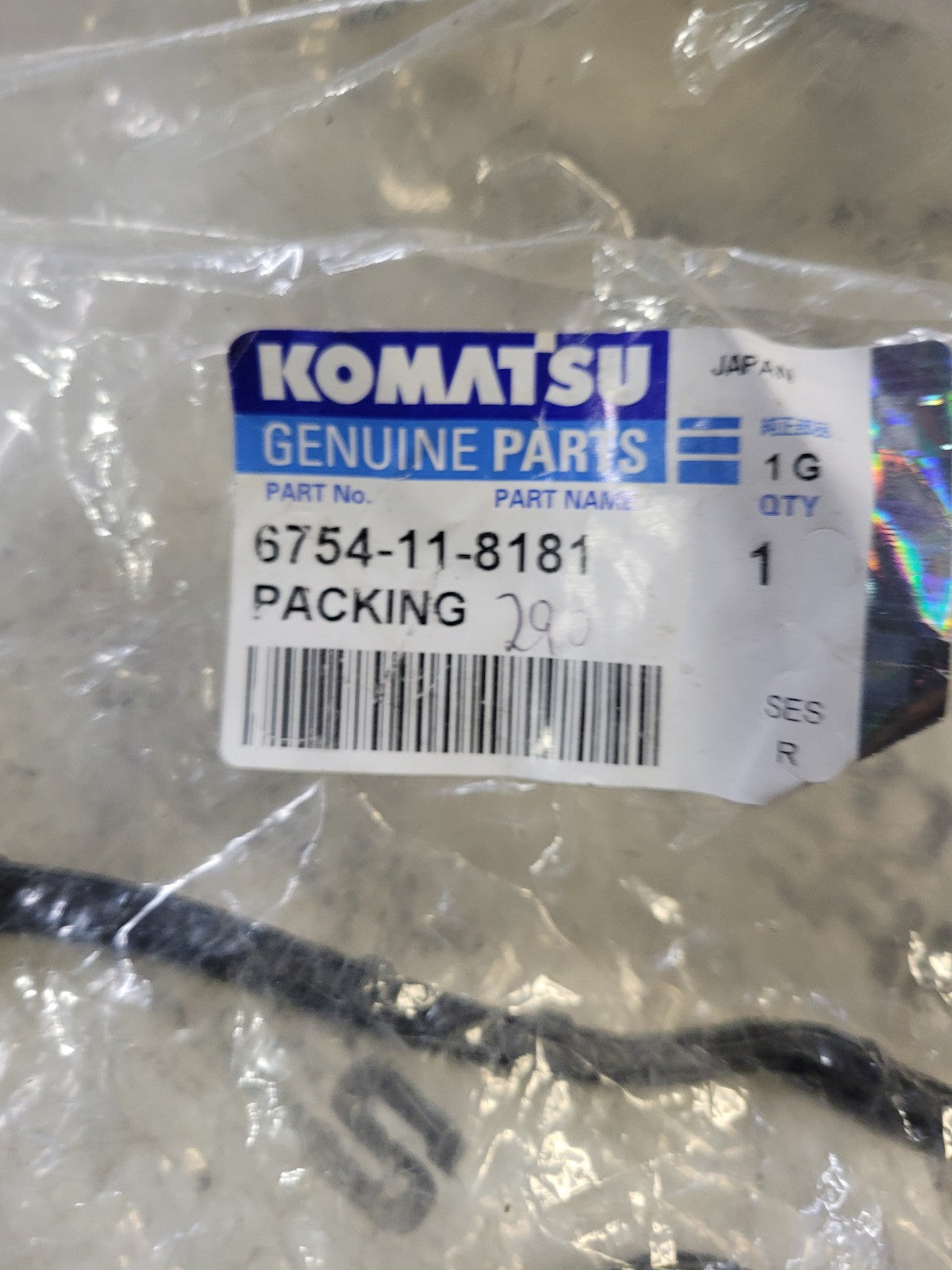 6754-11-8181 KOMATSU VALVE COVER HEAD COVER GASKET