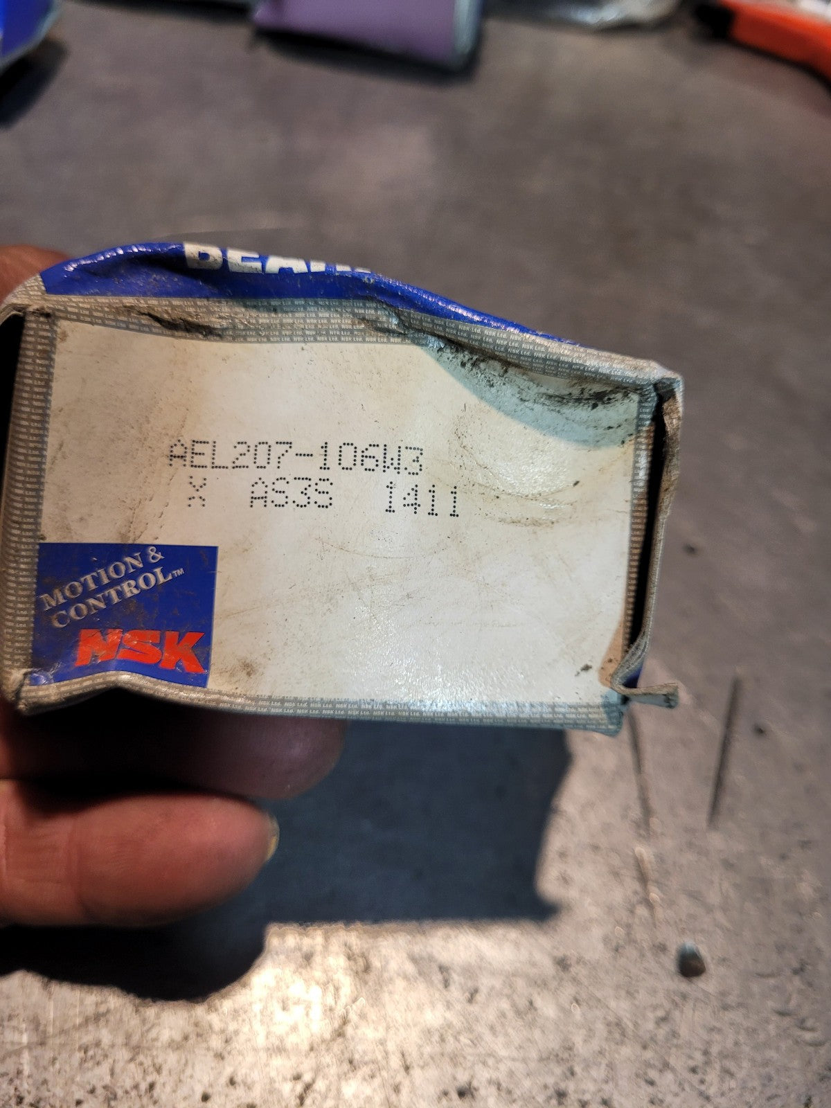 NSK AEL207-106W3 BEARING INSERT