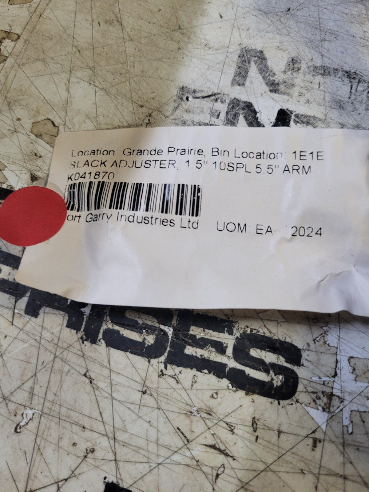 BENDIX K041870 10 Spline 5.5" Automatic slack adjuster