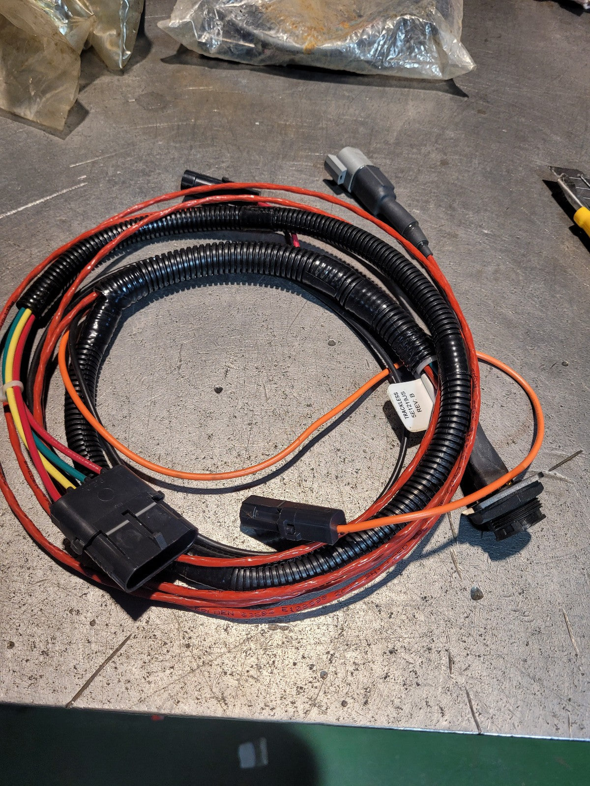 New Trackless 5e1219js wiring harness