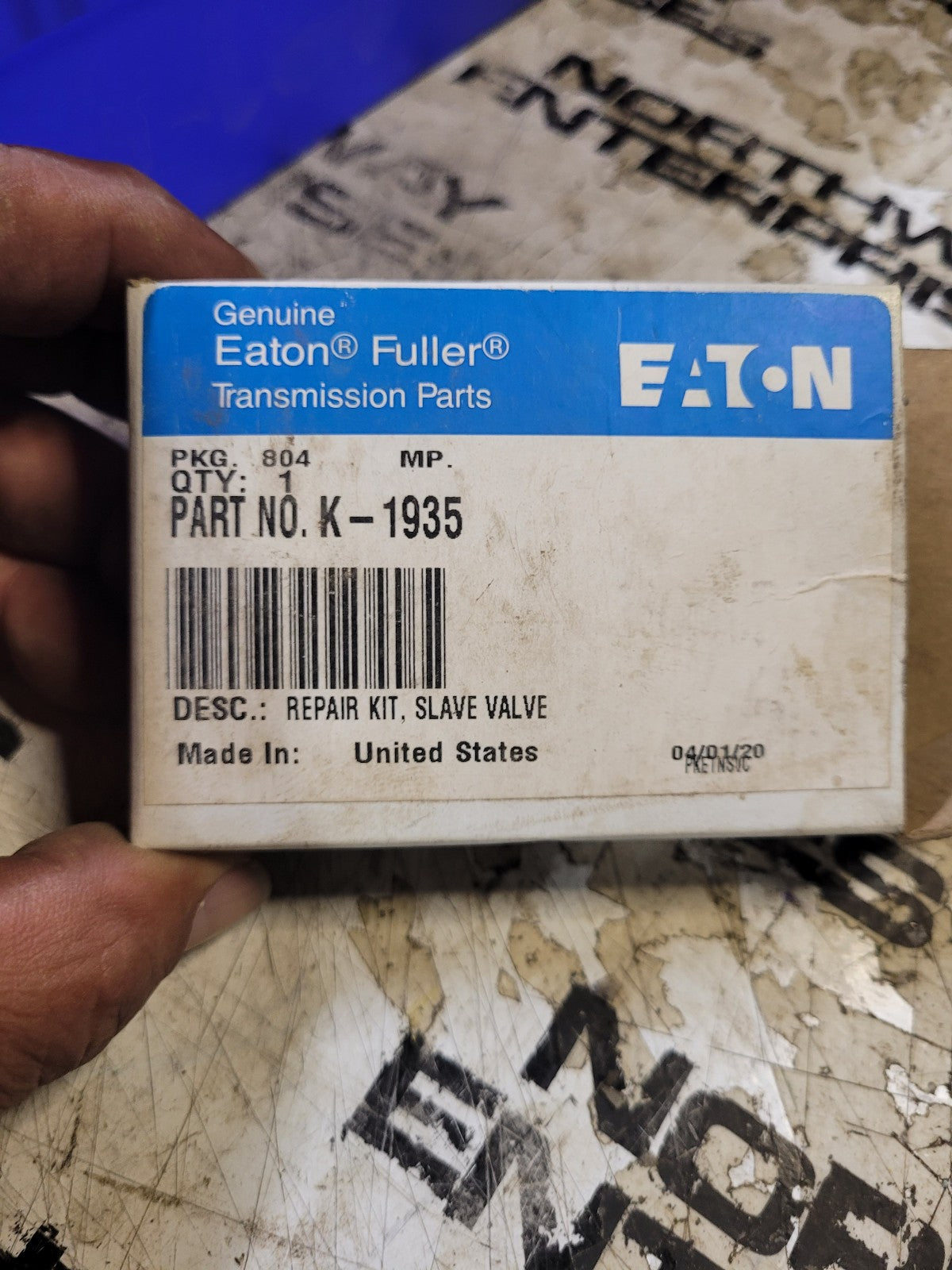 K-1935 OEM EATON -FULLER Slave Valve Repair For A-5000 - Kit K1935